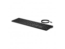 Tipkovnica USB HP 320K G2 Slim SLO | črna (9SR37UT#BED)
