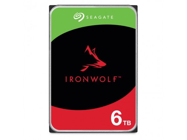 Trdi disk 3,5" 6TB SATA Seagate IronWolf 5400rpm 256MB (ST6000VN006)