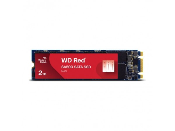 Disk SSD M.2 SATA3 2TB WD SA500 Red 2280 560/530MB/s (WDS200T1R0B)