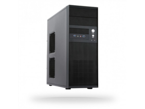 Ohišje Chieftec CQ-01B-U3-OP MidiATX - črna