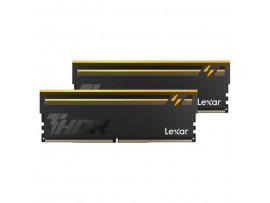 DDR5 32GB 6000MHz CL36 KIT (2x16GB) Lexar RGB Thor EXPO 1,4V PC črna (LD5U16G60C36BV-RGD)