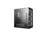 Ohišje Deepcool CG580 4F V2 MidiATX - črna RGB