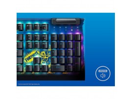 Gaming Tipkovnica Žična Razer BlackWidow V4 X US | rumena RGB Fortnite Edition (RZ03-04703600-R3M1)