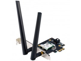 Brezžični mrežni adapter PCIe Asus PCE-AX1800 WiFi6 802.11ax 2x antena BT 5.2 (90IG07A0-MO0B00)