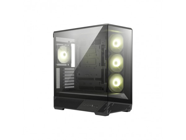 Ohišje MSI MAG Pano 130R PZ microATX - črna RGB