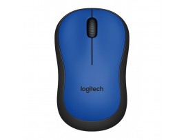 Miš brezžična za notesnike Logitech M220 silent modra (910-004879)