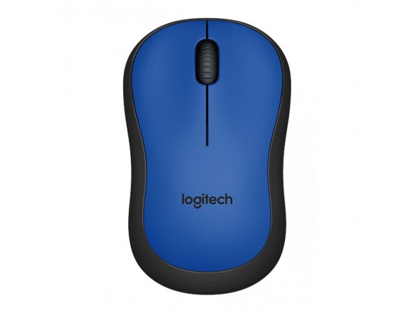 Miš brezžična za notesnike Logitech M220 silent modra (910-004879)