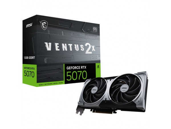 Grafična kartica nVidia RTX5070 MSI Ventus 2X OC - 12GB GDDR7 (GCMC-410)