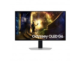 Monitor Samsung 68,6 cm (27,0") S27DG612SU 2560x1440 Gaming 240Hz OLED 0,03ms HDMI DisplayPort 2xUSB3.2 Pivot  sRGB99% FreeSync Premium PRO G-Sync Compatible HDR10+ Odyssey OLED G6