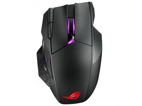 Gaming miška brezžična Asus ROG Spatha X M, črna (90MP0220-BMUA00)