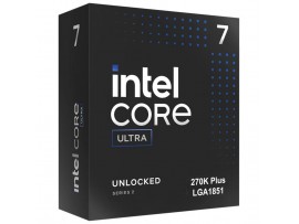 Procesor Intel LGA1851 Ultra 7 270K Plus 24C/24T 3.2GHz/5.5GHz BOX 125W/250W grafika Intel Xe brez hladilnika