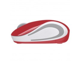 Miš brezžična Logitech M187 mini rdeča (910-002732)