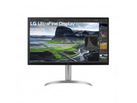 Monitor LG 80 cm (31,5") 32UQ850V-W 3840x2160 IPS 5ms 2xHDMI DisplayPort USB-C 90W 2xUSB3.2 Pivot Zvočniki 2x5W  DCI-P3-98% FreeSync KVM HDR400 UltraFine