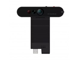 Spletna kamera Lenovo ThinkVision MC60 (S) - Short FHD 30FPS 90° USB črna AI autofokus 4x dvojni mikrofon (4XC1K97399)