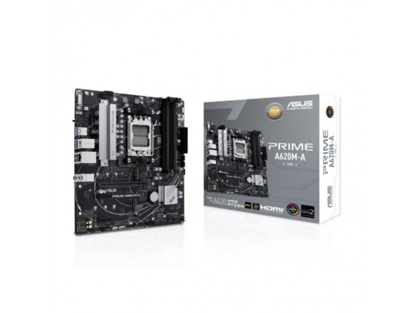 Osnovna plošča AM5 Asus PRIME A620M-A-CSM microATX 1xVGA 1xHDMI 2.1 1xDisplayPort 1.4