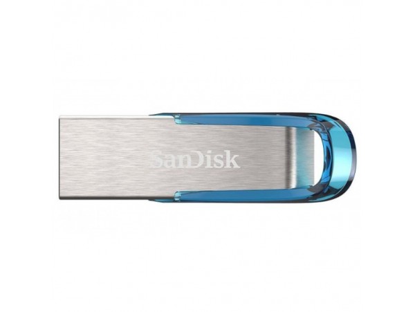 Spominski ključek 128GB USB 3.2 Sandisk Ultra Flair 150MB/s 60MB/s kovinski brez pokrovčka srebrn (SDCZ73-128G-G46B)