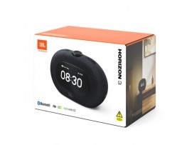 Radio ura budilka JBL Horizon 3 DAB, bluetooth, črna