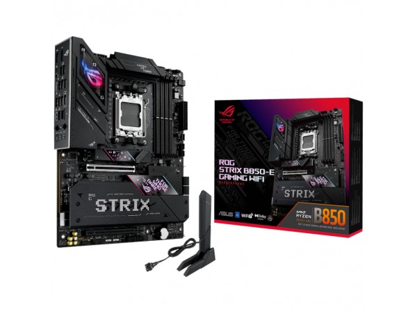 Osnovna plošča AM5 Asus ROG STRIX B850-E Gaming WiFi ATX 1xHDMI 1xDisplayPort