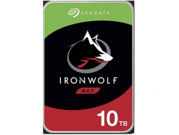 Trdi disk 10TB SATA3 Seagate IronWolf 6GB/s 256MB 7200 - primerno za NAS ST10000VN000