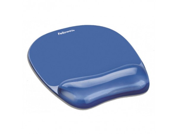 Podloga za miško z gelom ergonomska Fellowes modra