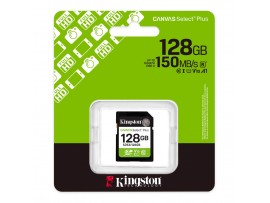 Spominska kartica SDXC 128GB Kingston Canvas Select Plus 150MB/s/40MB/s U1 V10 UHS-I (SDS3/128GB)