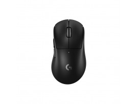 Gaming miška brezžična, USB Logitech PRO X  SUPERLIGHT 2 DEX, črna (910-007357)