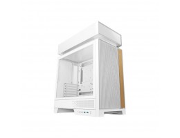 Ohišje Deepcool CL600-WH MidiATX - bel ARGB