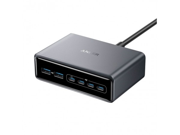 Hišni polnilec 100-240V => 4xUSB-C 2xUSB-A 200W Anker Prime GaN (A2683341)