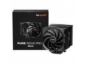 Zračni hladilnik be quiet! Pure Rock Pro 3 - 25,4 dB 155mm črna (BK042)