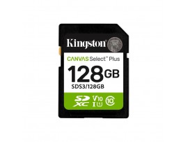 Spominska kartica SDXC 128GB Kingston Canvas Select Plus 150MB/s/40MB/s U1 V10 UHS-I (SDS3/128GB)