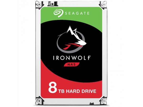Trdi disk 3,5" 8TB SATA Seagate IronWolf 7200rpm 256GB (ST8000VN004)