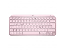 Tipkovnica brezžična Logitech MX Keys Mini US international | SLO gravura roza LED osvetlitev (920-010500)