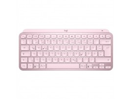 Tipkovnica brezžična Logitech MX Keys Mini US international | SLO gravura roza LED osvetlitev (920-010500)