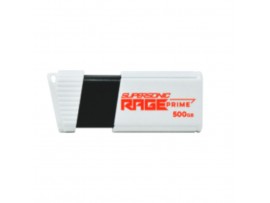 Spominski ključek 500GB USB 3.2 Patriot Supersonic Rage 600MB/s plastičen izvlečni bel (PEF500GRPMW32U)