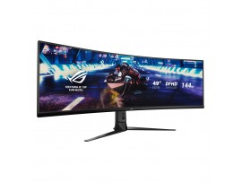 Monitor Asus 124,5 cm (49,0") XG49VQ 3840x1080 Curved Gaming 144Hz VA 4ms 2xHDMI DisplayPort 2xUSB3.2 HAS Zvočniki 2x5W  sRGB125% FreeSync Premium PRO BT HDR400 Strix