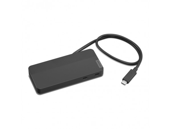 Priklopna postaja USB-C => Lenovo Dual Display 1xHDMI 1xDisplayPort USB3.2 2xUSB-C 65W 1xLAN (40B90100EU)