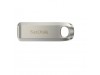 Spominski ključek 128GB USB-C Sandisk Ultra Luxe 400MB/s kovinski drsni srebrn (SDCZ75-128G-G46)