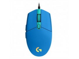 Gaming miška Žična Logitech G102 LightSync, modra (910-005801)