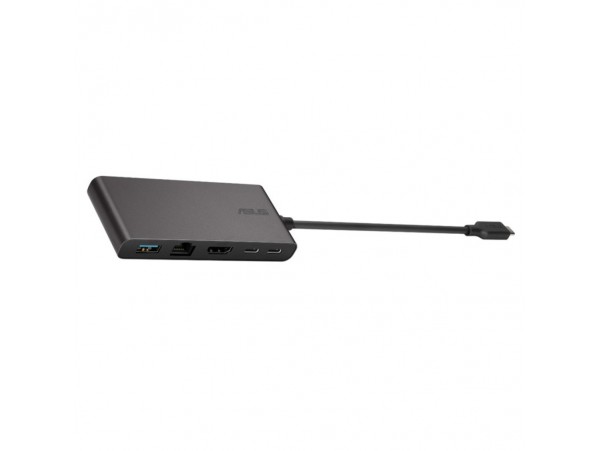 Priklopna postaja USB-C => Asus DC201 1xHDMI 1xUSB3.1 3xUSB-C 100W 1xLAN - (90XB094N-BDS000)