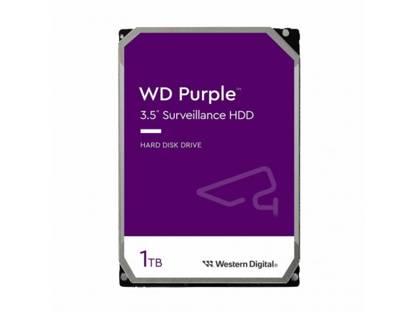 Trdi disk 3,5" 1TB SATA WD Purple 5400 vrtljajev 64MB (WD11PURZ)