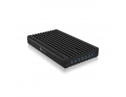 Ohišje za SSD disk M.2 => USB-C/A 2x PCIe NVMe USB 3.2 Gen2 IcyBox (IB-2817MCL-C31)