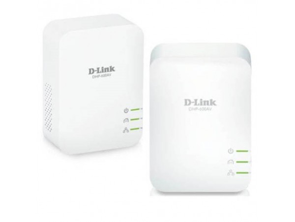 HPAV Power line 1xLAN RJ45 220V (1+1) 1000Mbit/s D-LINK DHP-601AV