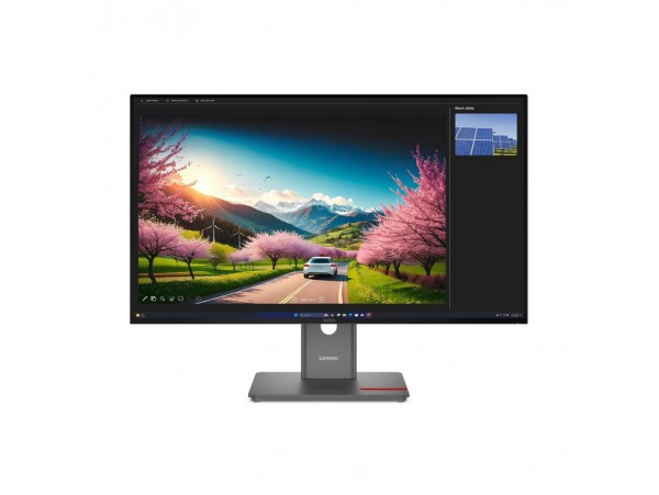 Monitor Lenovo 80 cm (31,5") P32UD-40 3840x2160 120Hz IPS 4ms HDMI DisplayPort Thunderbolt4 USB-C 140W DP-Out Thunderbolt4-Out 4xUSB3.2 USB-C-Out Pivot  DCI-P3-98% RJ45 KVM HDR10 ThinkVision