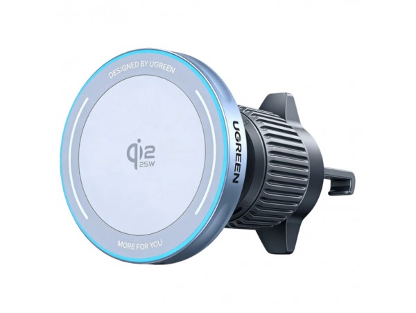 Avto polnilec in magnetni nosilelc za telefon MagFlow 25W Ugreen (55967)