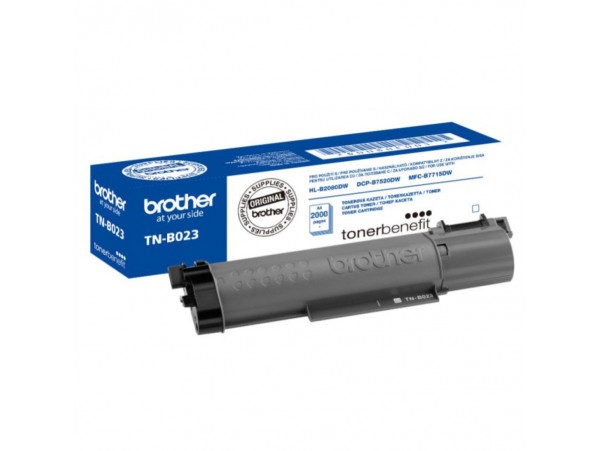 TONER Brother TN-B023 črn HL-B2080DW, DCP-B7520DW, MFC-B7715DW za 2.000 strani