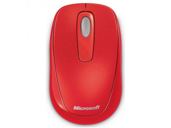Miš brezžična Microsoft Mobile 1000 1000DPI rdeča (2CF-00040)