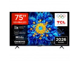 TV sprejemnik TCL 75,0" 190,5 cm 75P8L 3840x2160 QD Mini LED Google TV 4xHDMI USB BT WiFi  HDR10+