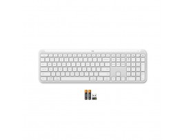 Tipkovnica brezžična + Bluetooth Logitech Signature Slim K950 US international | SLO gravura bela (920-012466) Tipkovnica brezžična + Bluetooth Logitech Signature Slim K950 US international | SLO gravura bela (920-012466)