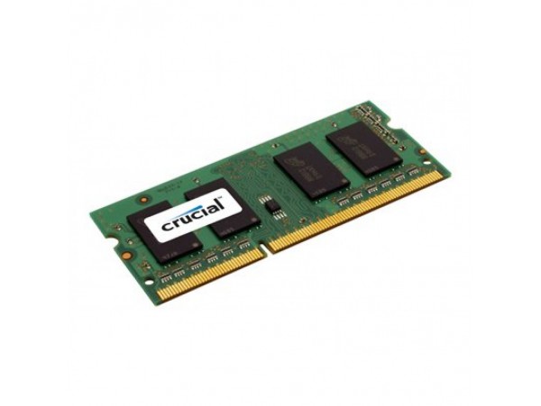 SO-DIMM DDR3L  8GB 1600MHz CL11 Single (1x8GB) Crucial Value 1,35V CT102464BF160B