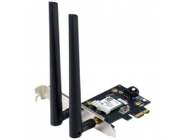 Mrežna kartica PCIe <=> WiFi 6E + BT 5.2 Asus PCE-AXE5400 (90IG07I0-ME0B10)